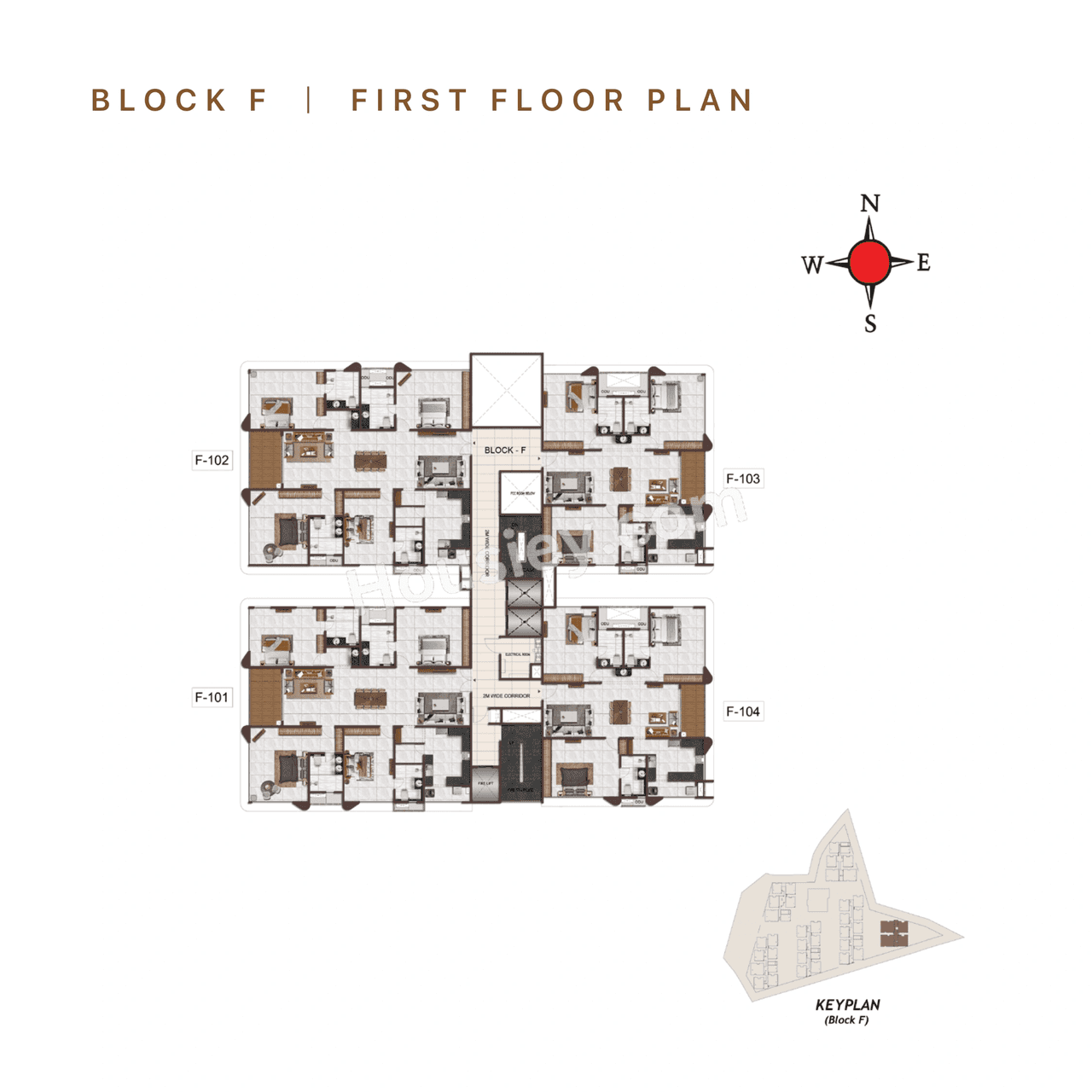 Casagrand Mandarin Floor plan 16