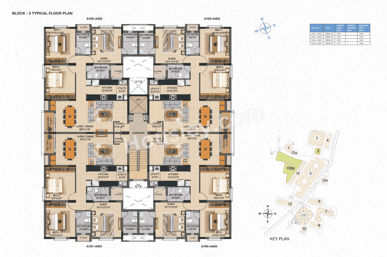 Casagrand Supremus Floor plan 2