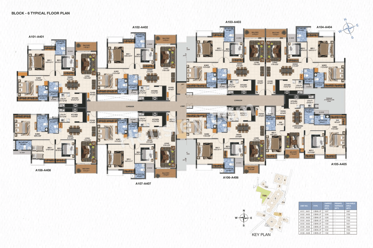 Casagrand Supremus Floor plan 6