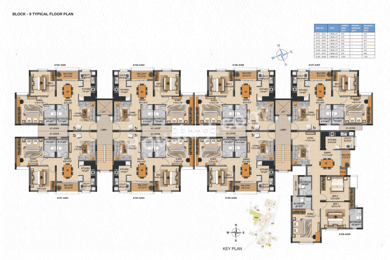 Casagrand Supremus Floor plan 8