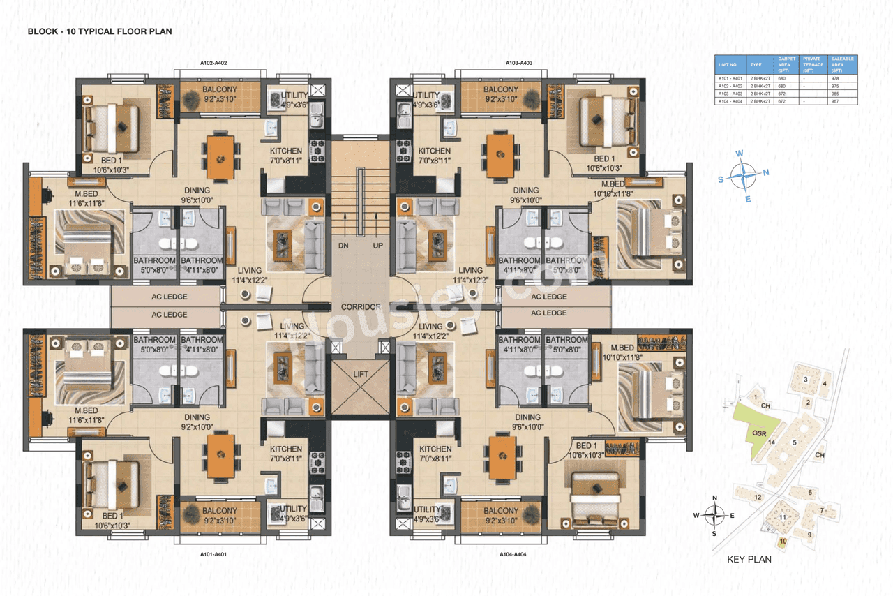 Casagrand Supremus Floor plan 9