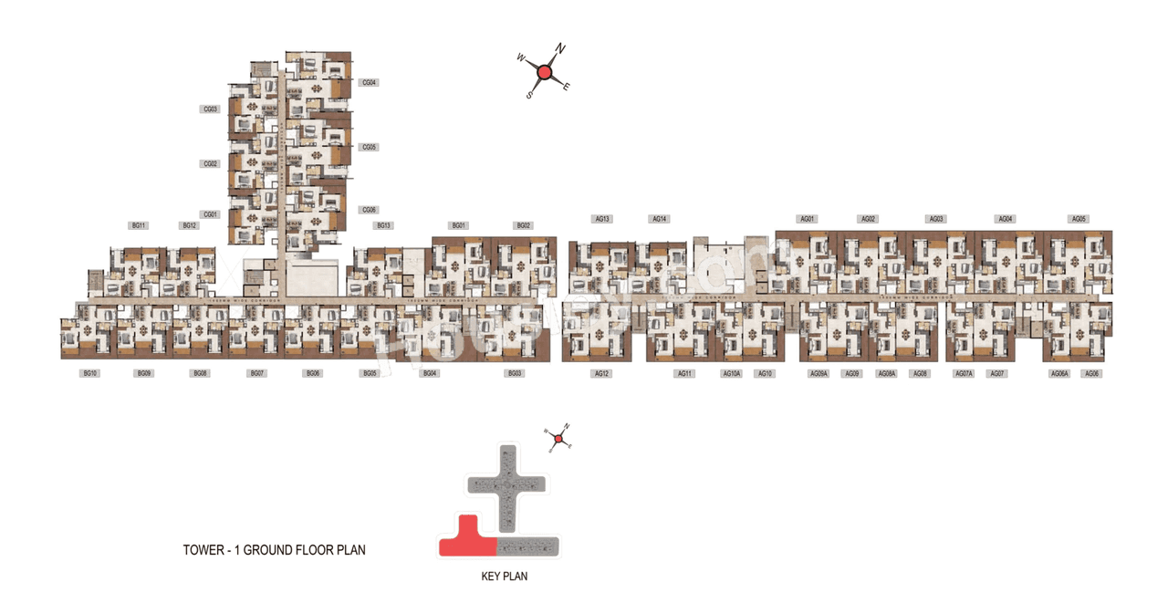 Casagrand Vivacity Floor plan 1