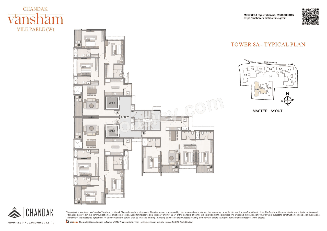 Chandak Vansham Floor plan 1