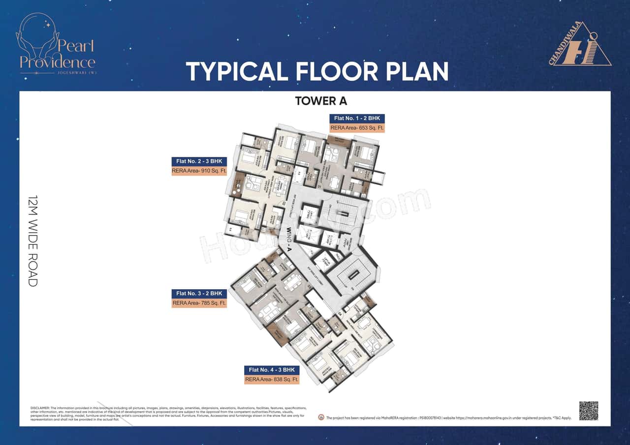 Chandivala Pearl Providence Floor plan 3