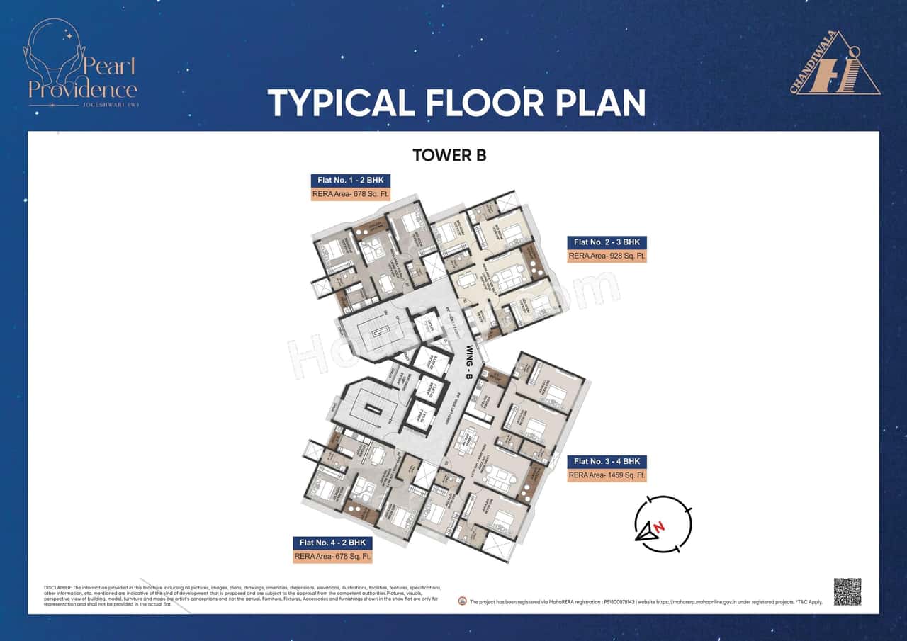 Chandivala Pearl Providence Floor plan 4