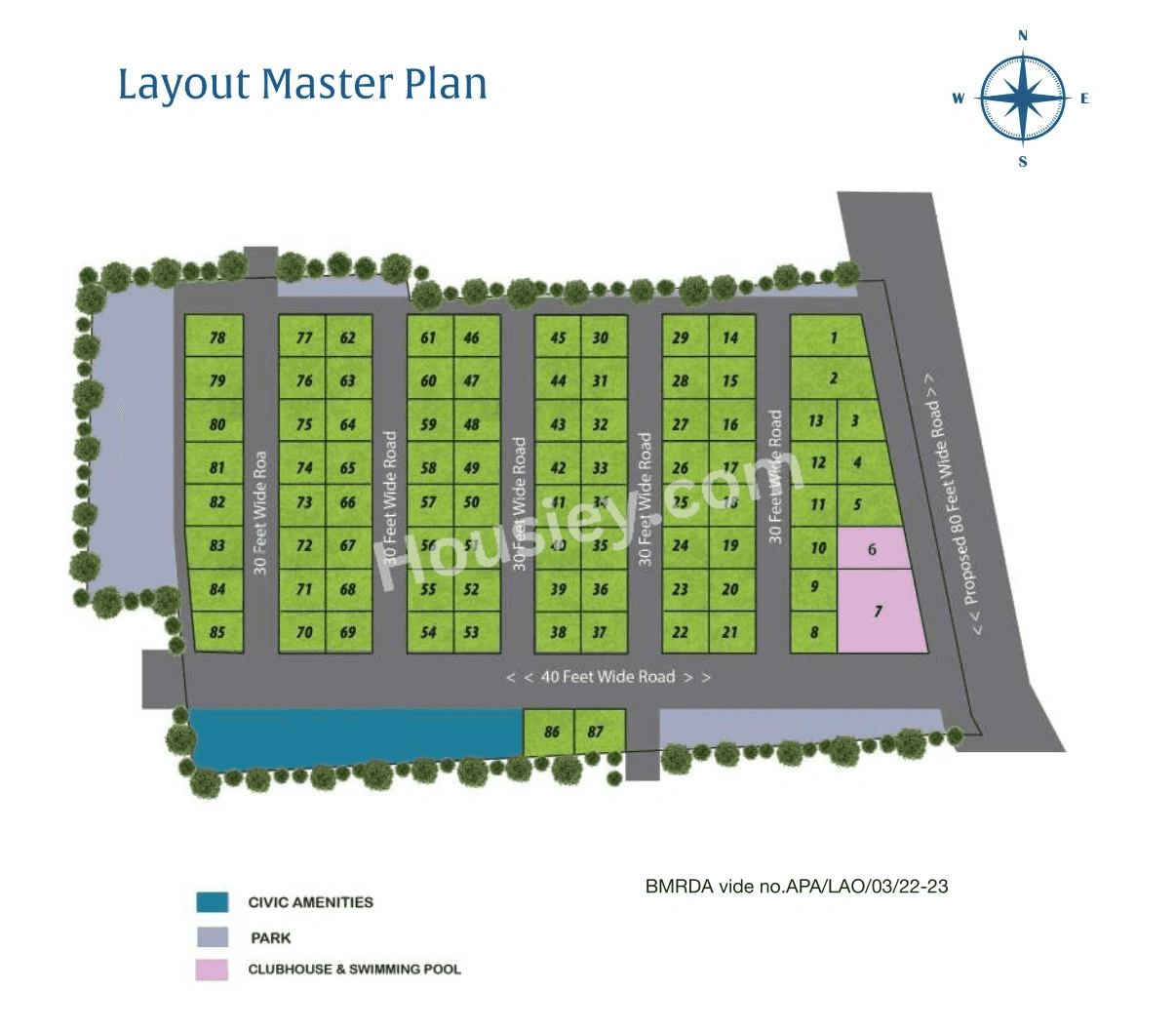 Chandrika Paradise Master Plan