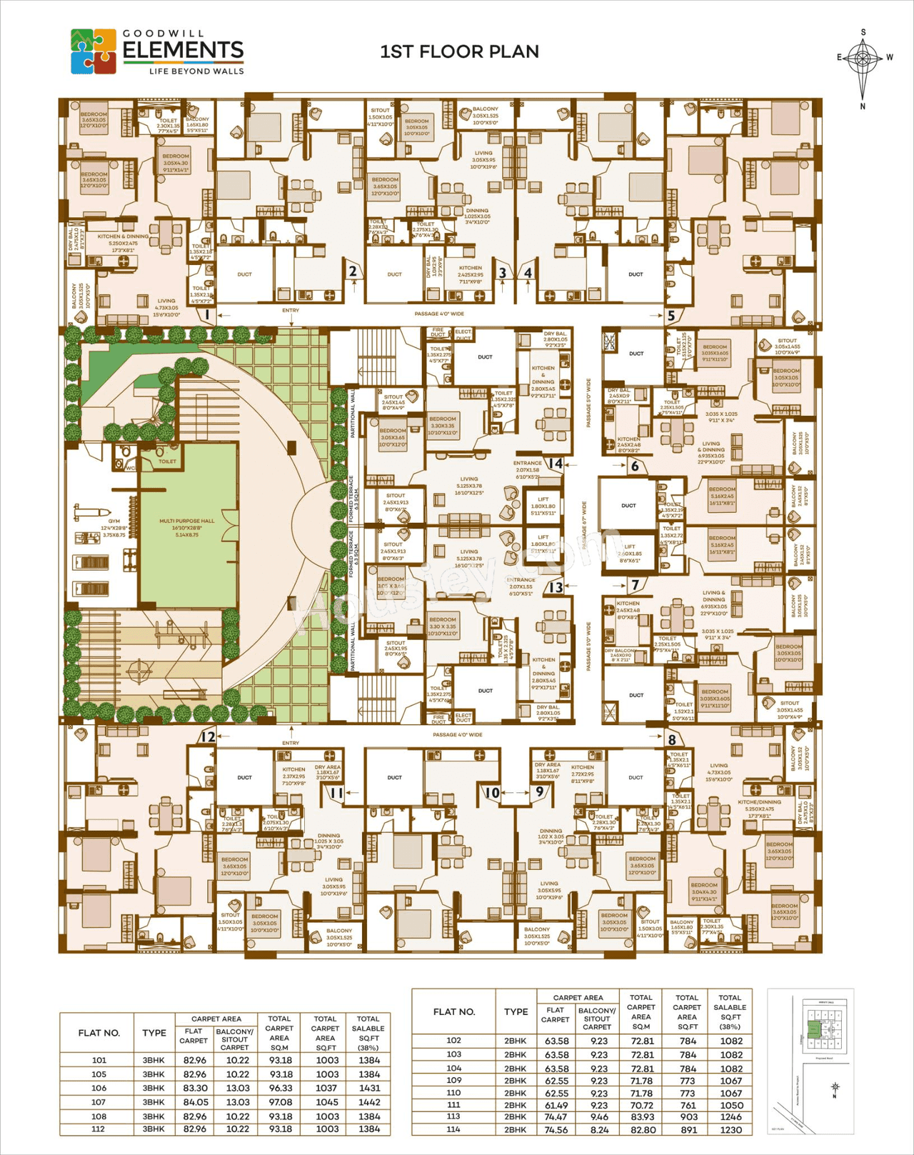 Choice Goodwill Elements Floor plan 1