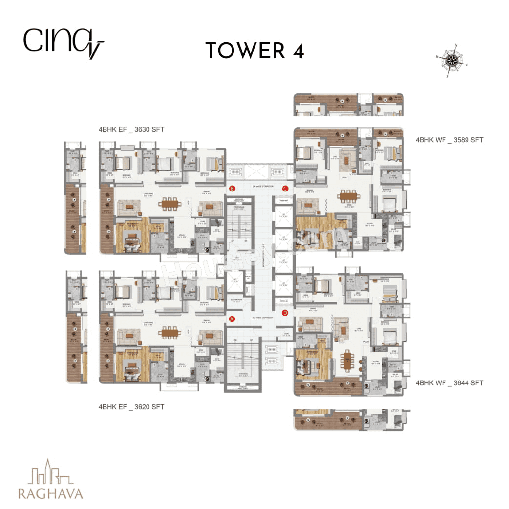 CINQ by Raghava Floor plan 2