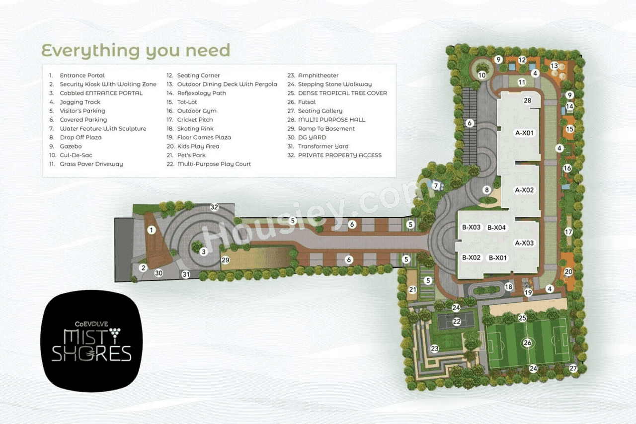 CoEvolve Misty Shores Floor Plan