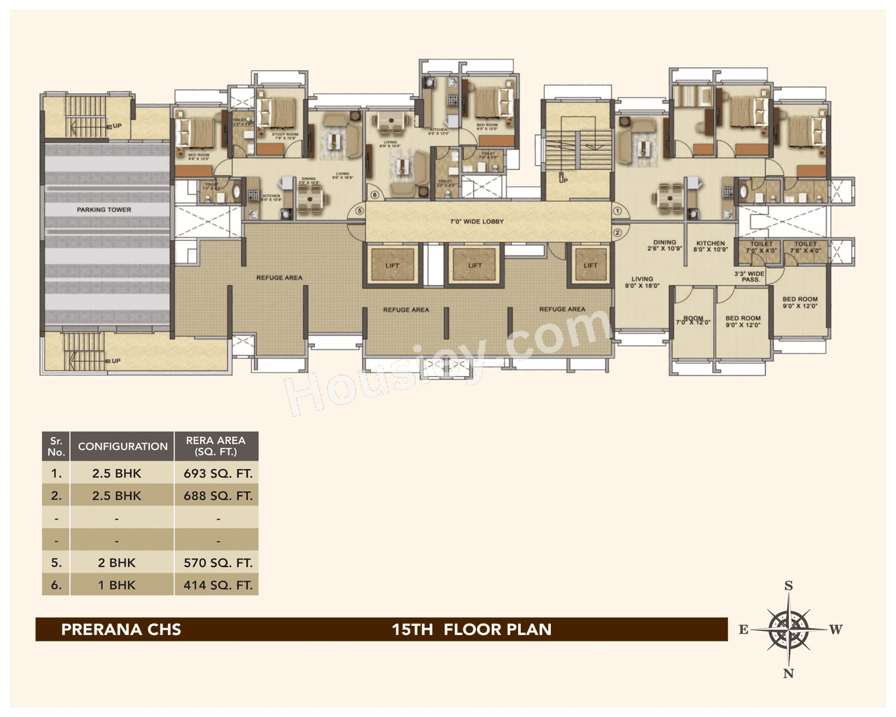 Confiable Prerana Floor plan 2