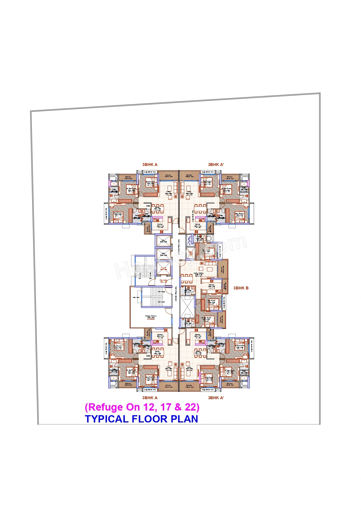 Continental Signature Floor plan 2