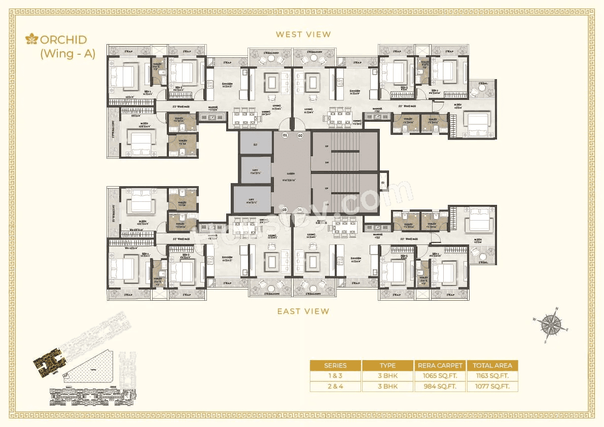 Cosmos Serenity Floor plan 1