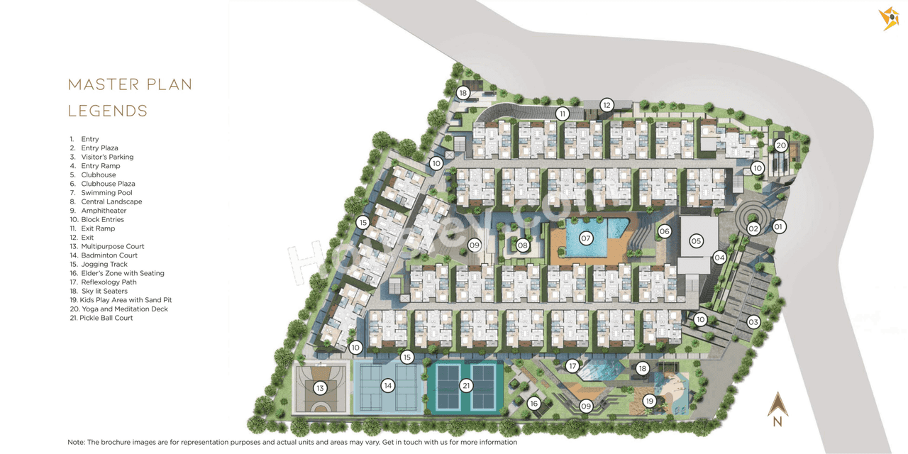 Courtyard Of Life Master Plan