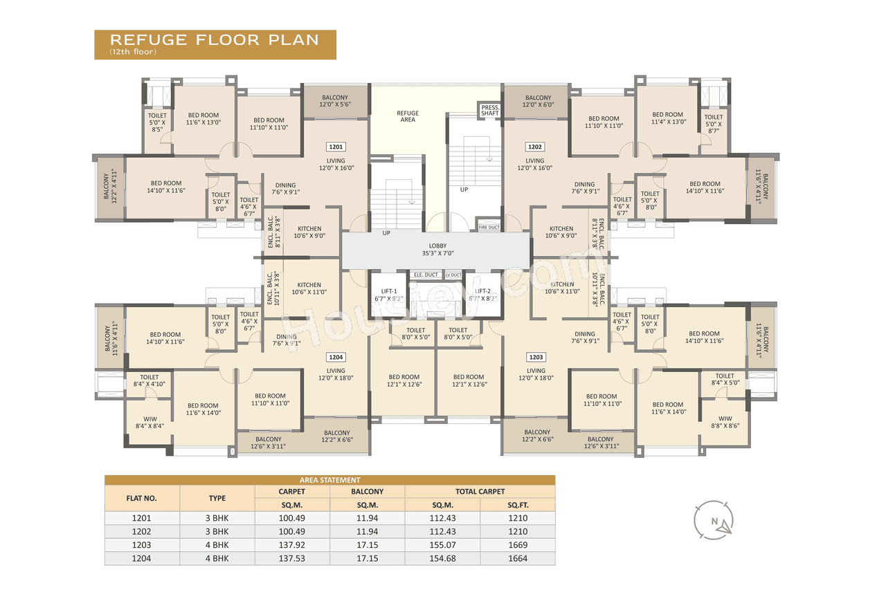Cristallo The Arista Floor plan 5