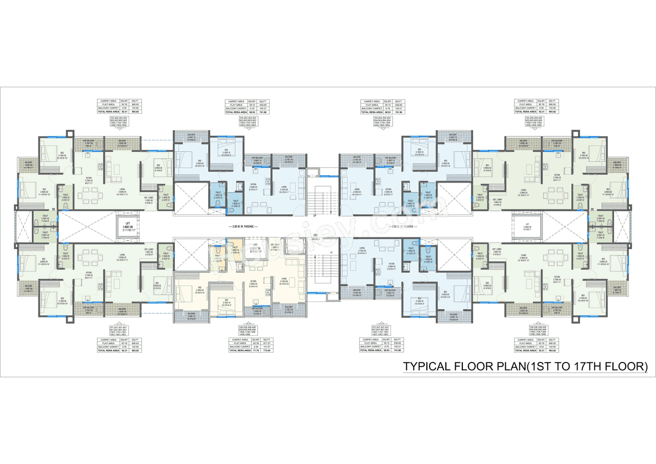 Croissance Ra Urbania Floor plan 1