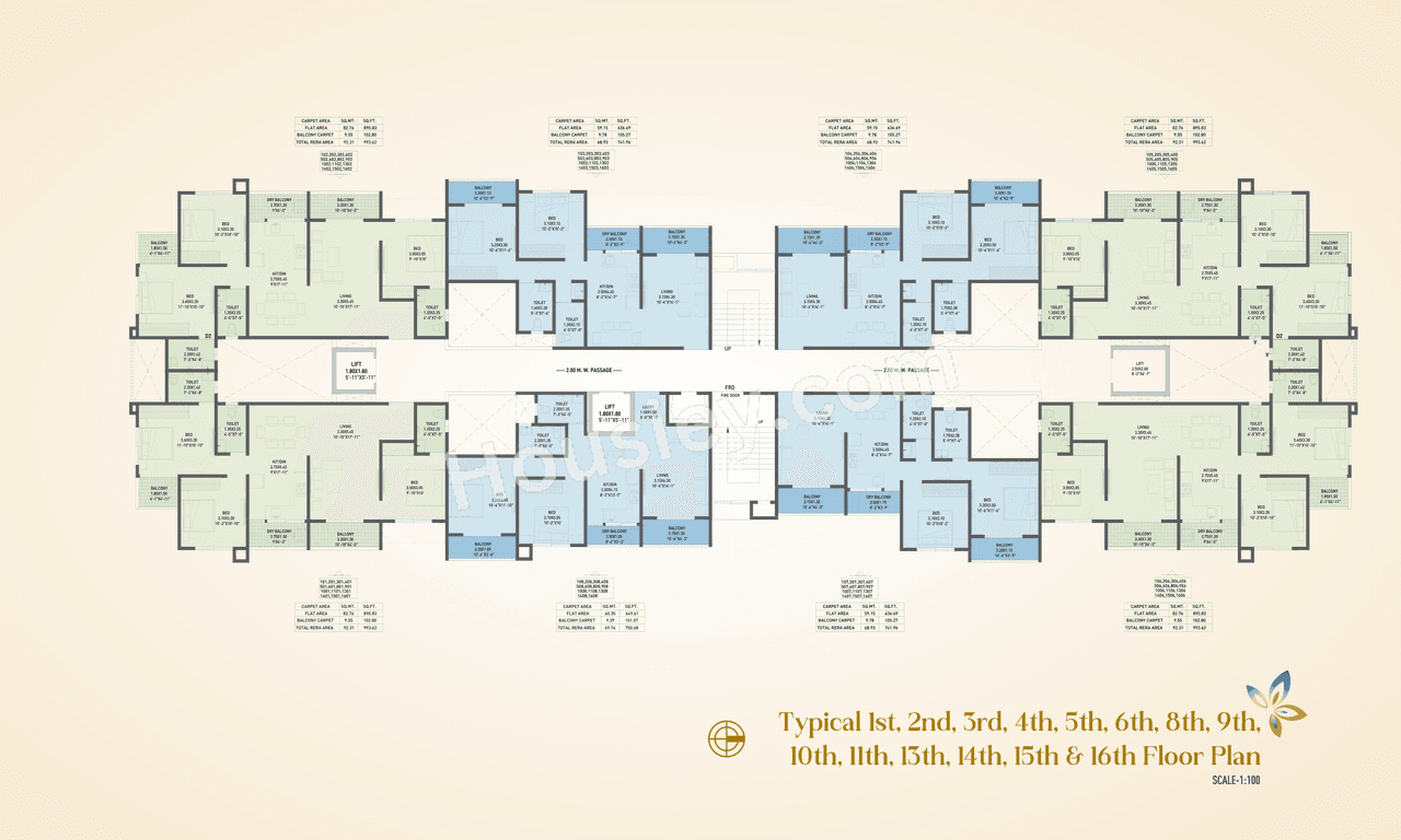 Croissance Ra Urbania Floor plan 4