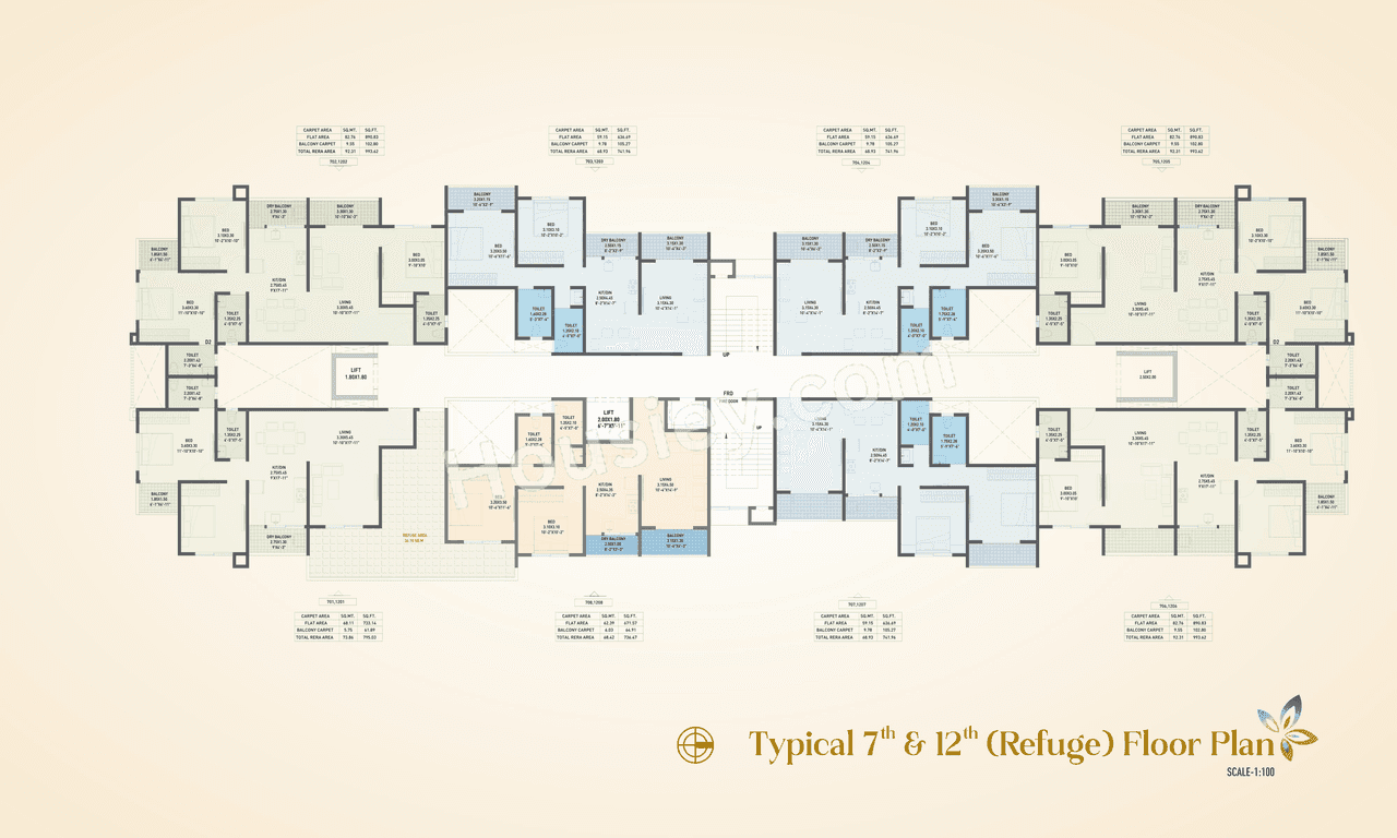 Croissance Ra Urbania Floor plan 5
