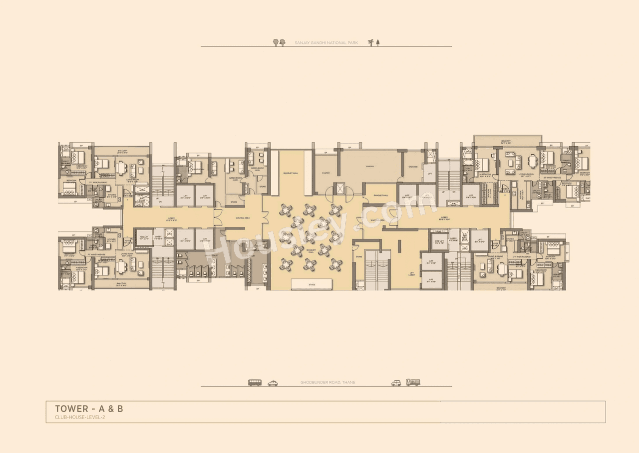 Crystal Antara Floor plan 1