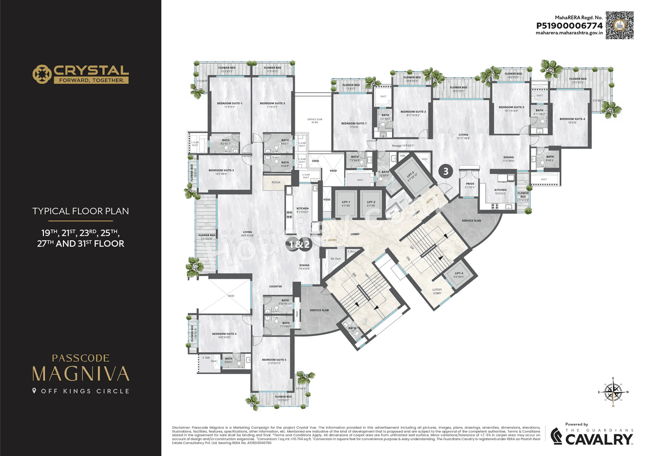 Crystal Vue Floor plan 2