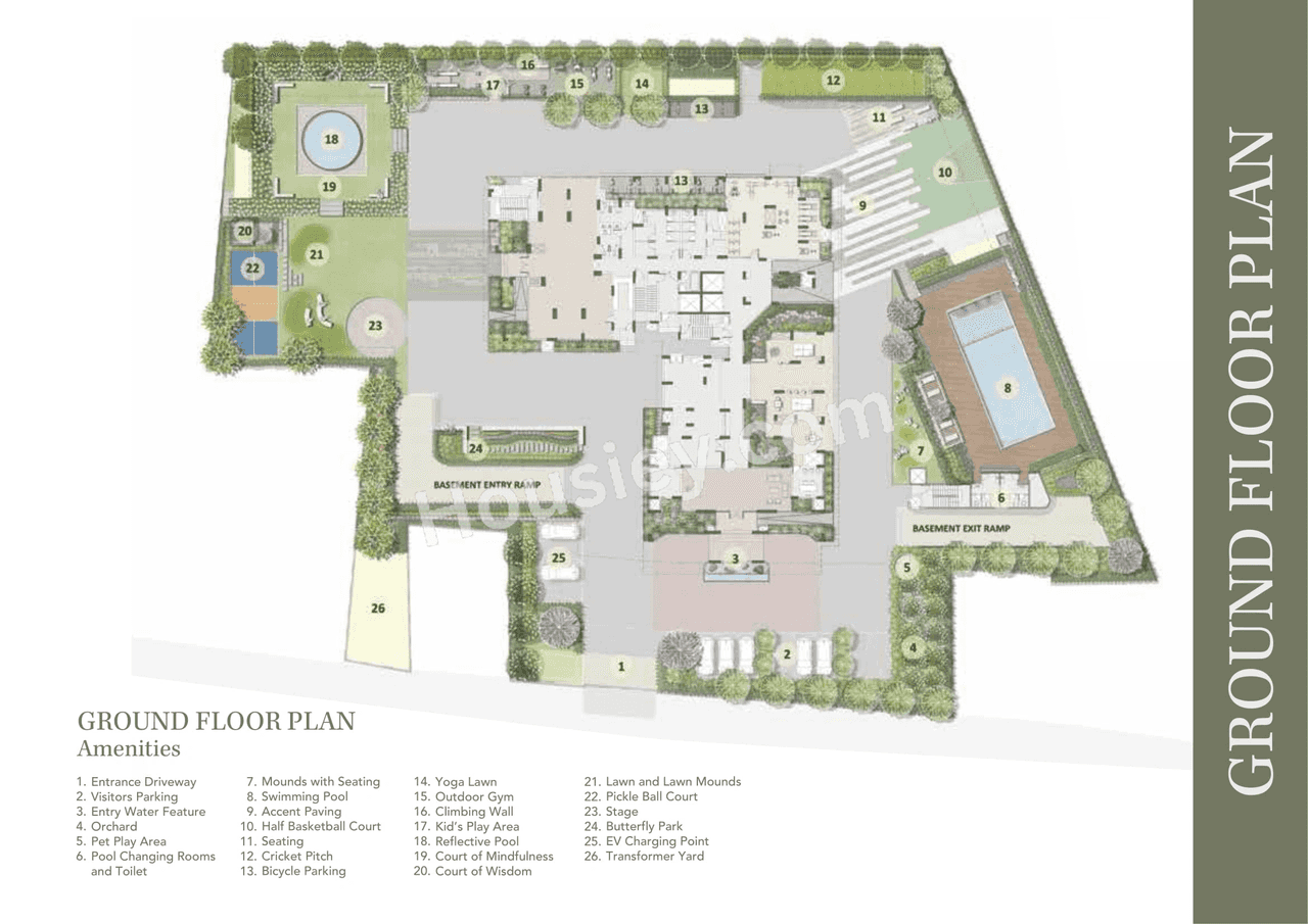 Cumins Sanctum Floor plan 1