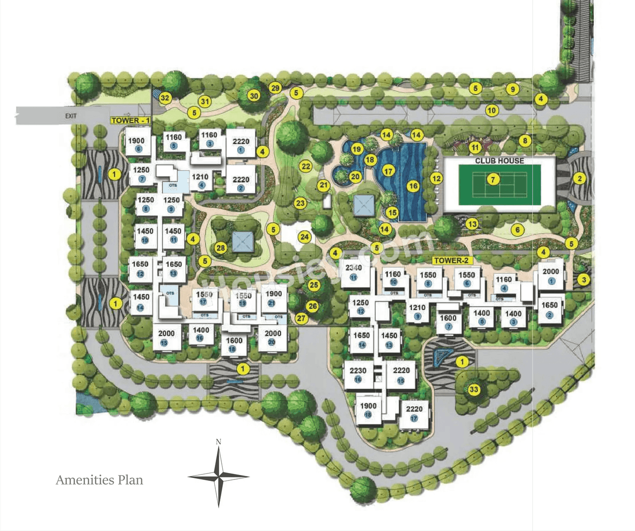 Cybercity Marina Skies Floor Plan