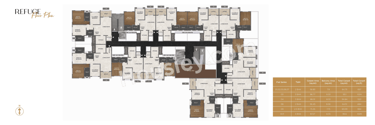 Dagade Patil Survi Heritage Floor plan 1