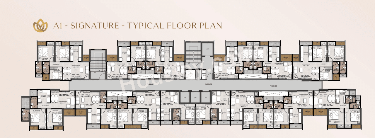 Davakhar Sereno Floor plan 1