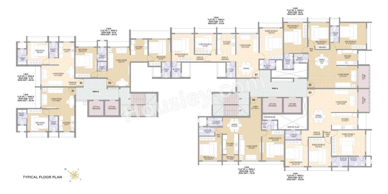DD Om Sonal Heights Floor plan 2
