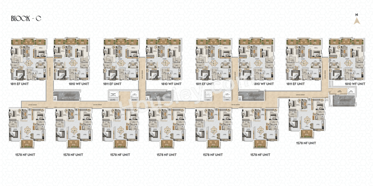 Deevyashakti Amara Floor plan 3