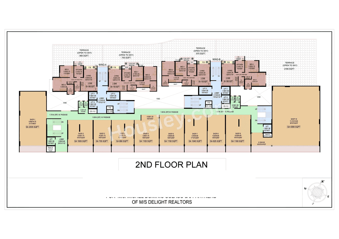 Delight Divine Orchid Floor plan 1