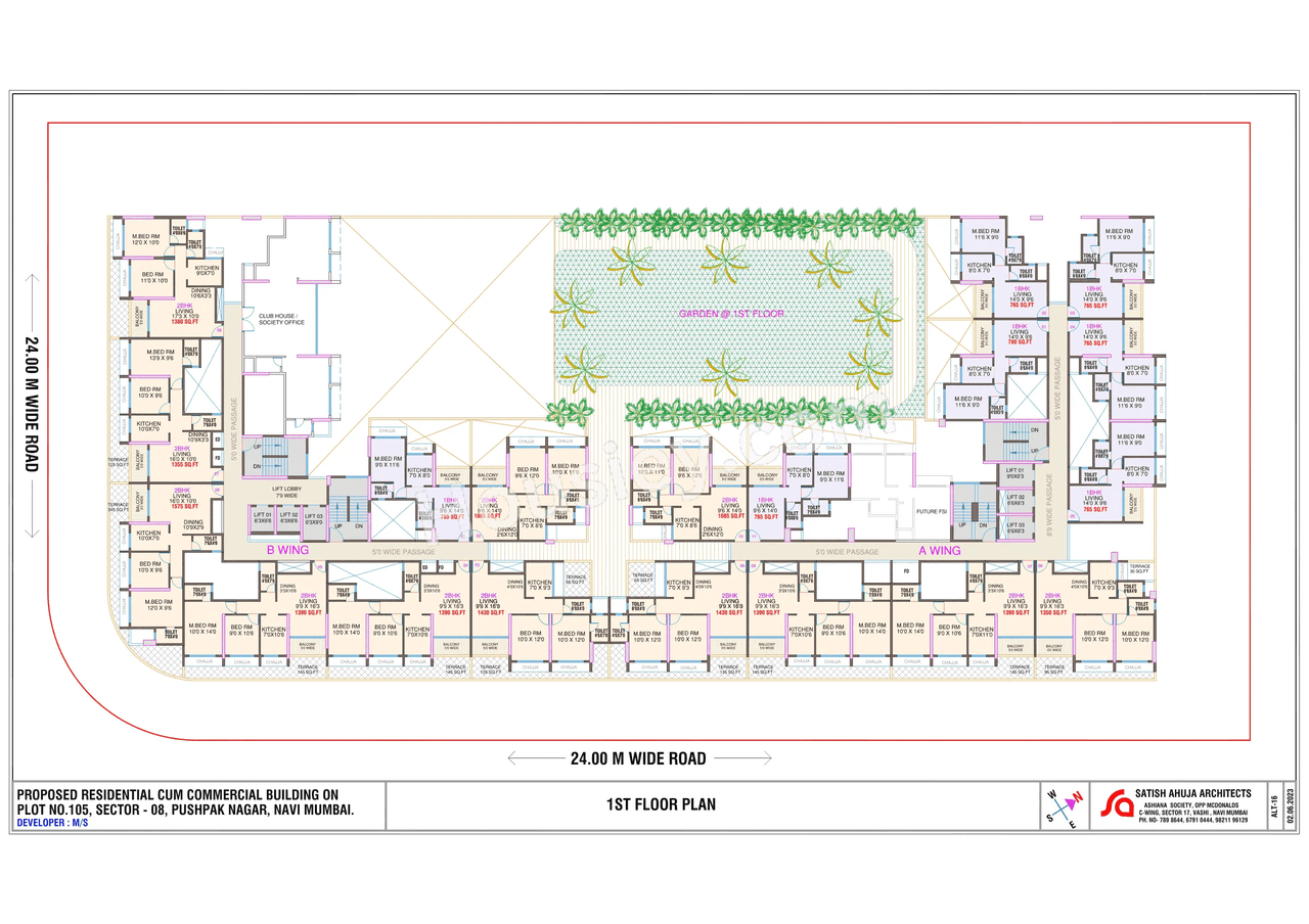 Delta Flora Floor plan 1