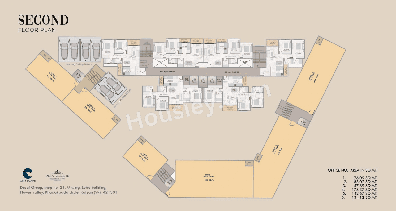 Desai Celeste Floor plan 4