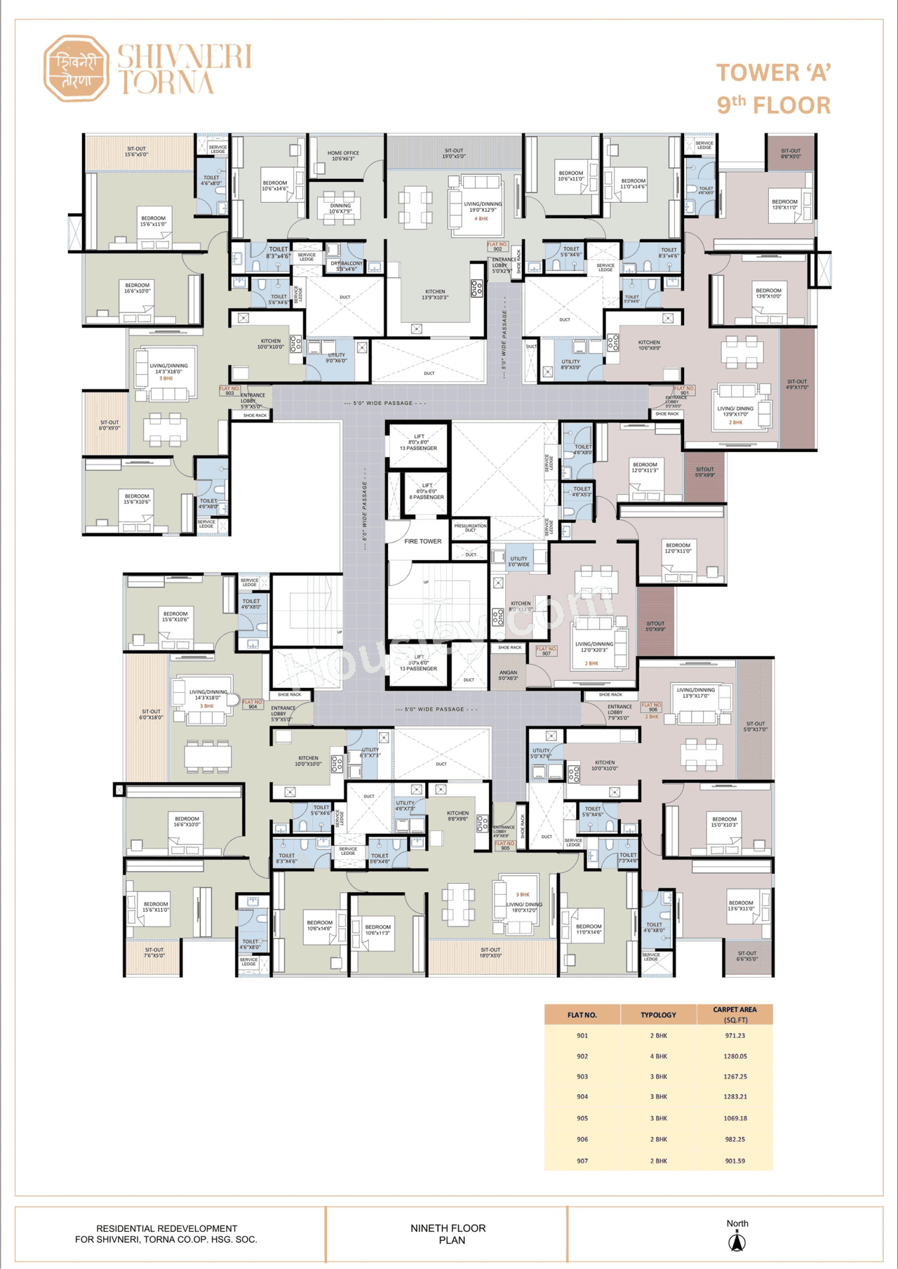 Deshpande Shivneri Torna Floor plan 9