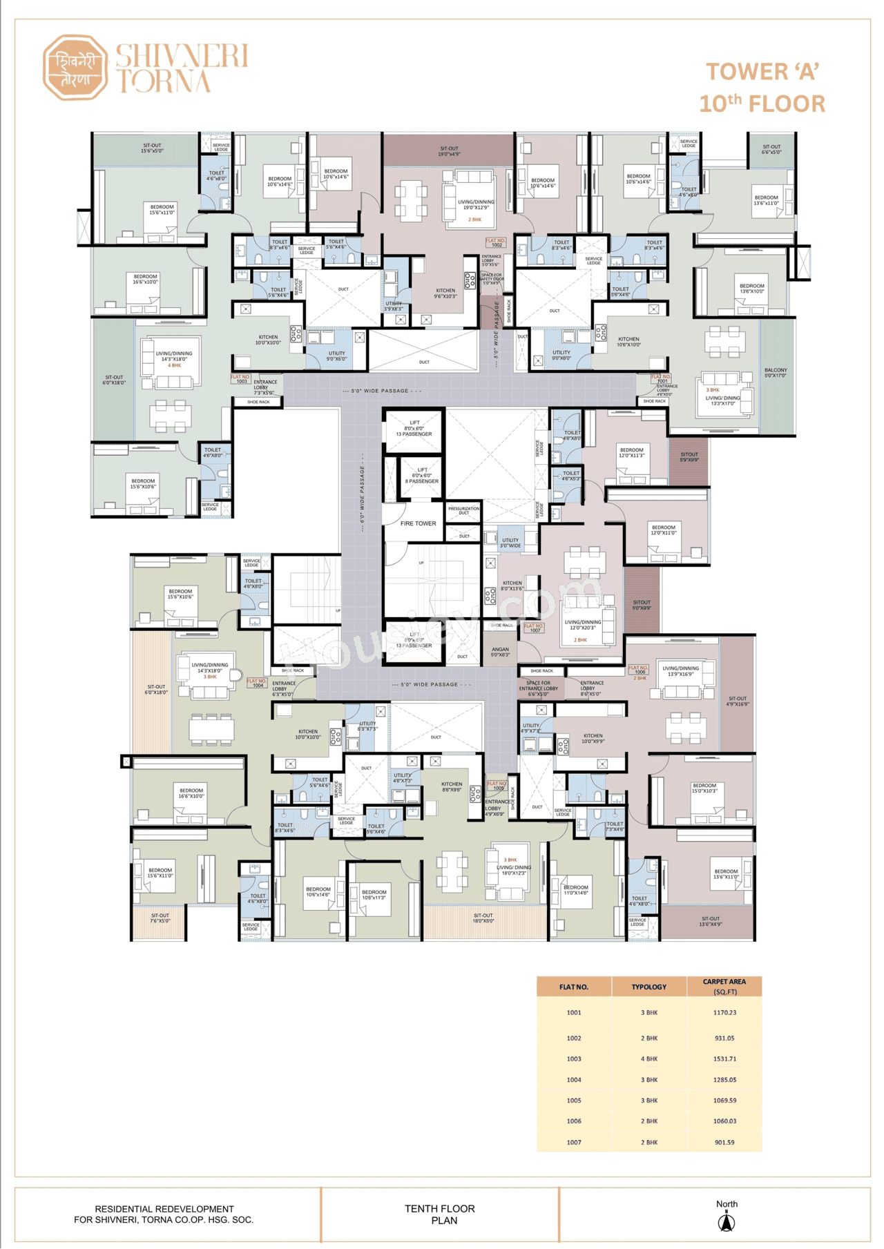 Deshpande Shivneri Torna Floor plan 10