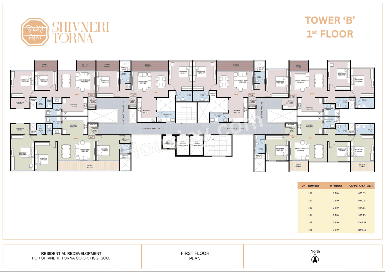 Deshpande Shivneri Torna Floor plan 19