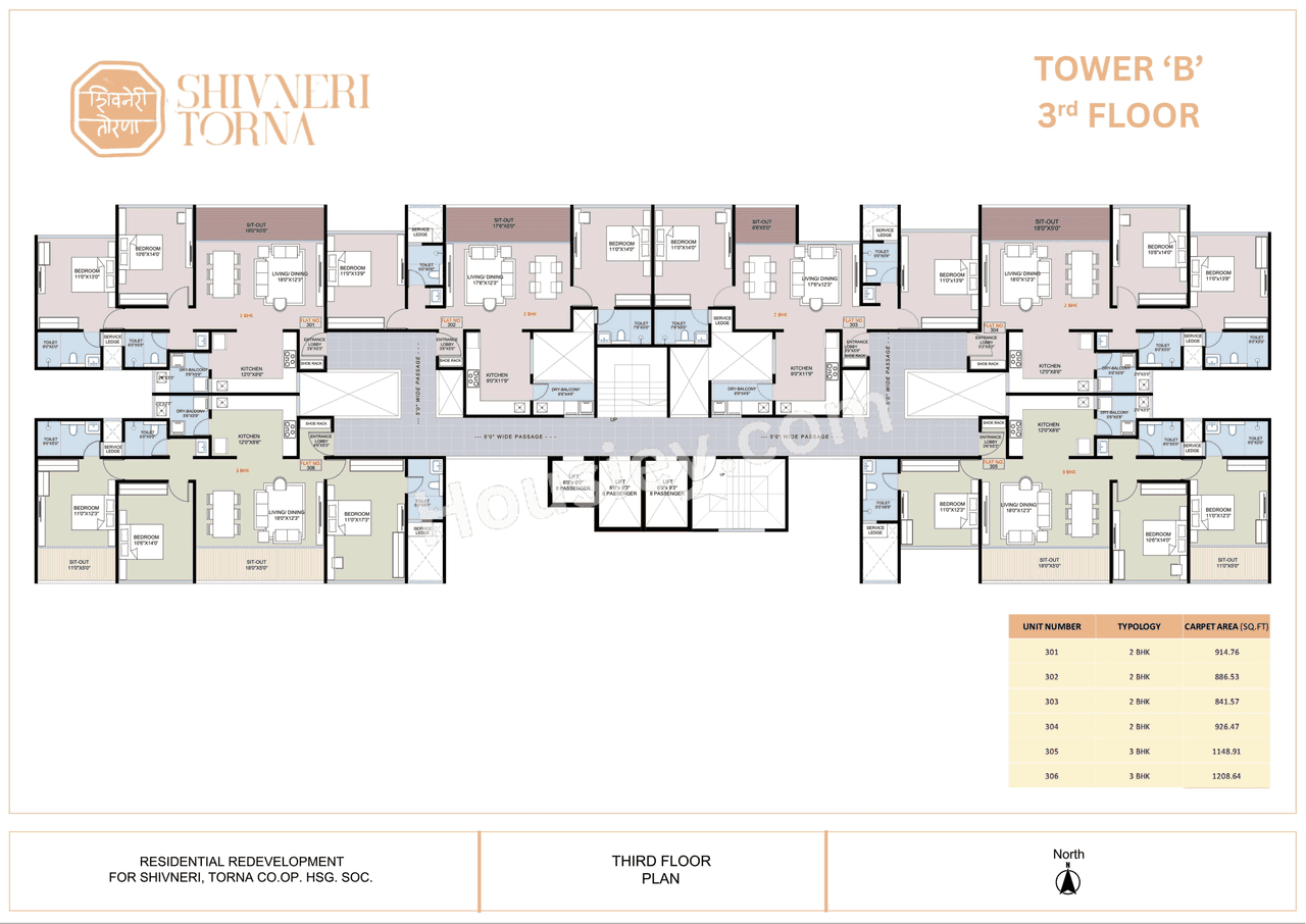 Deshpande Shivneri Torna Floor plan 21