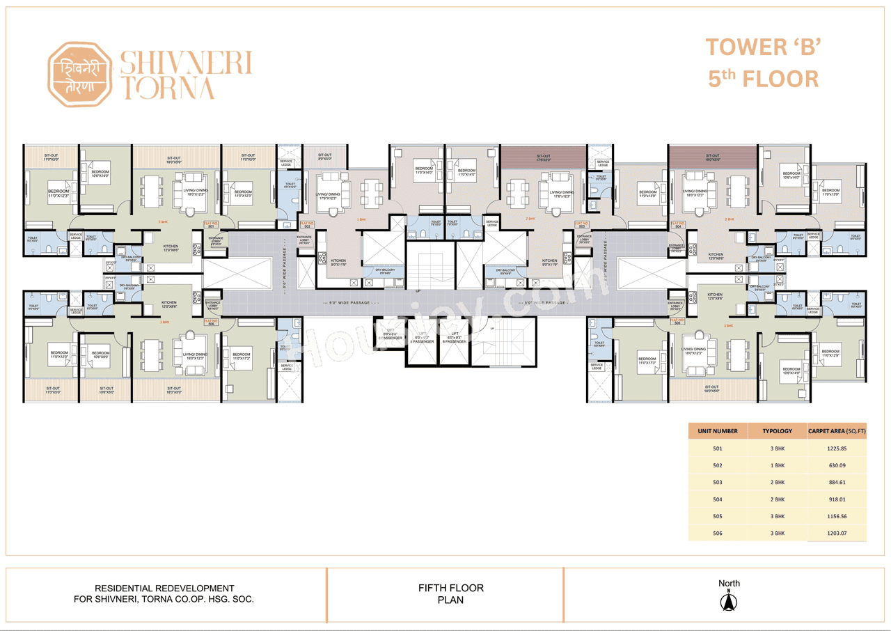 Deshpande Shivneri Torna Floor plan 23