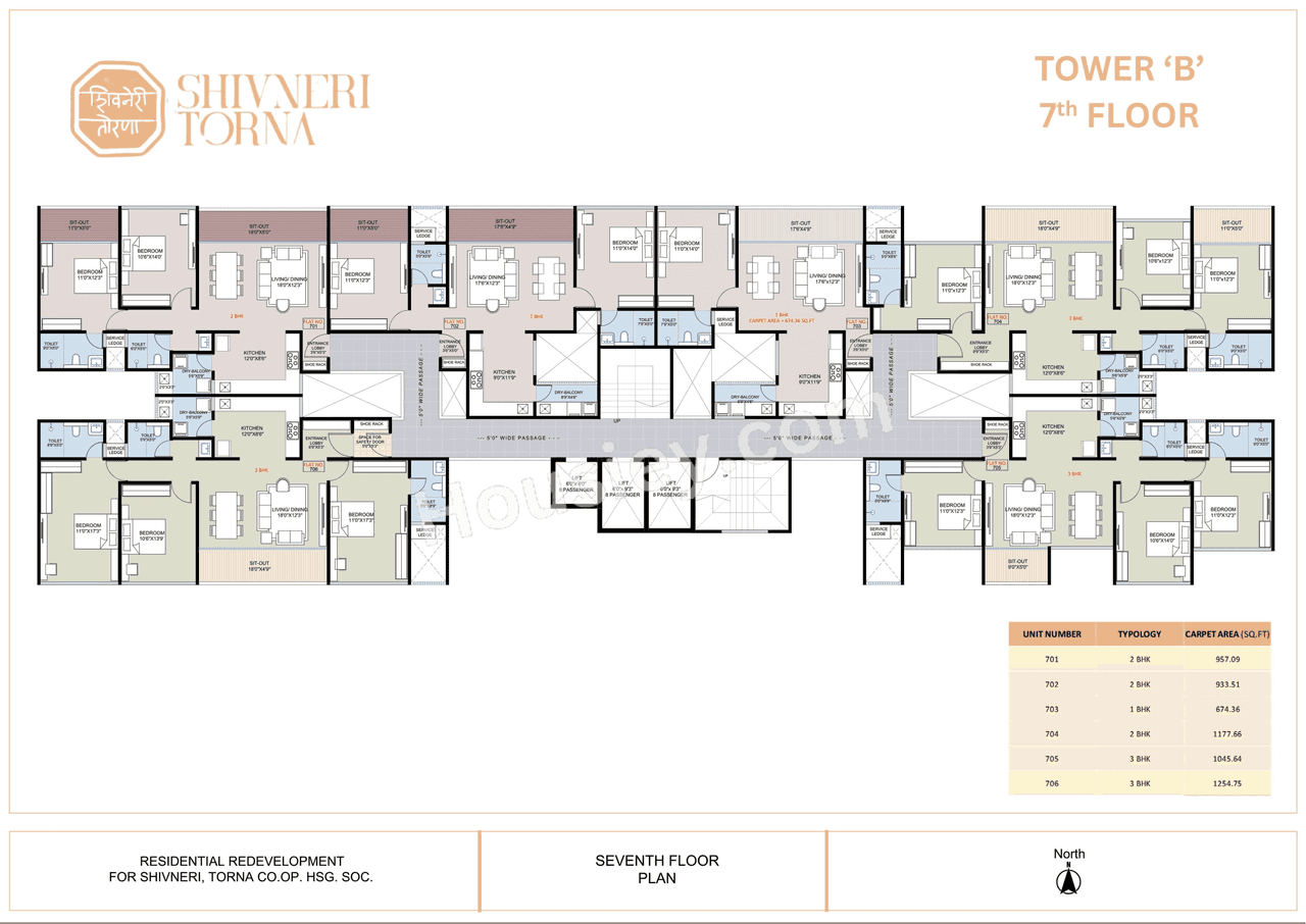 Deshpande Shivneri Torna Floor plan 25