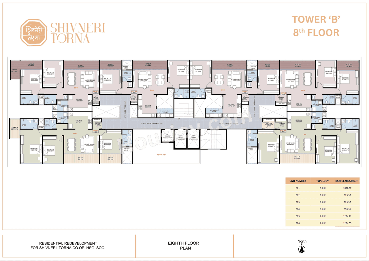 Deshpande Shivneri Torna Floor plan 26