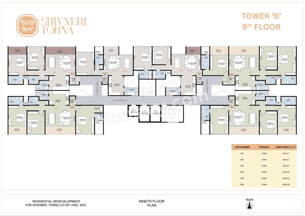 Deshpande Shivneri Torna Floor plan 27