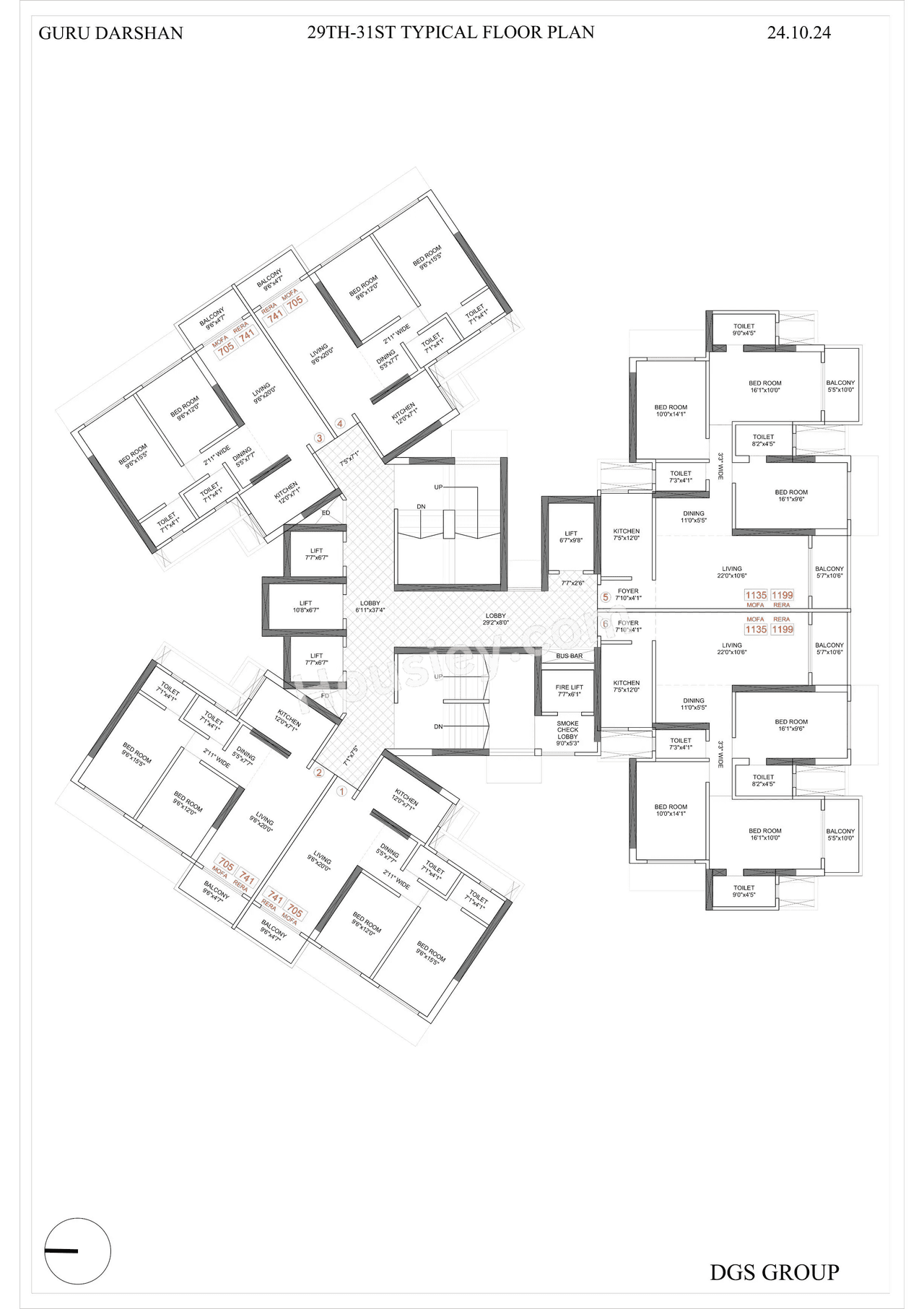 DGS Gurudarshan Floor plan 1