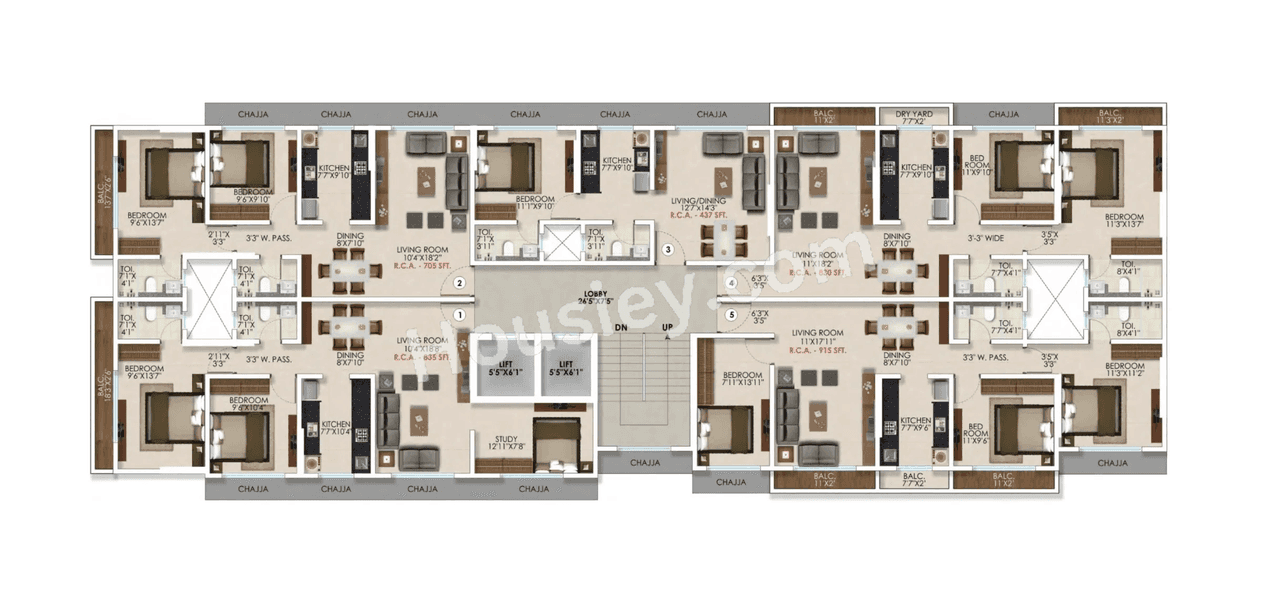 DGS Sheetal Indermohini Floor Plan
