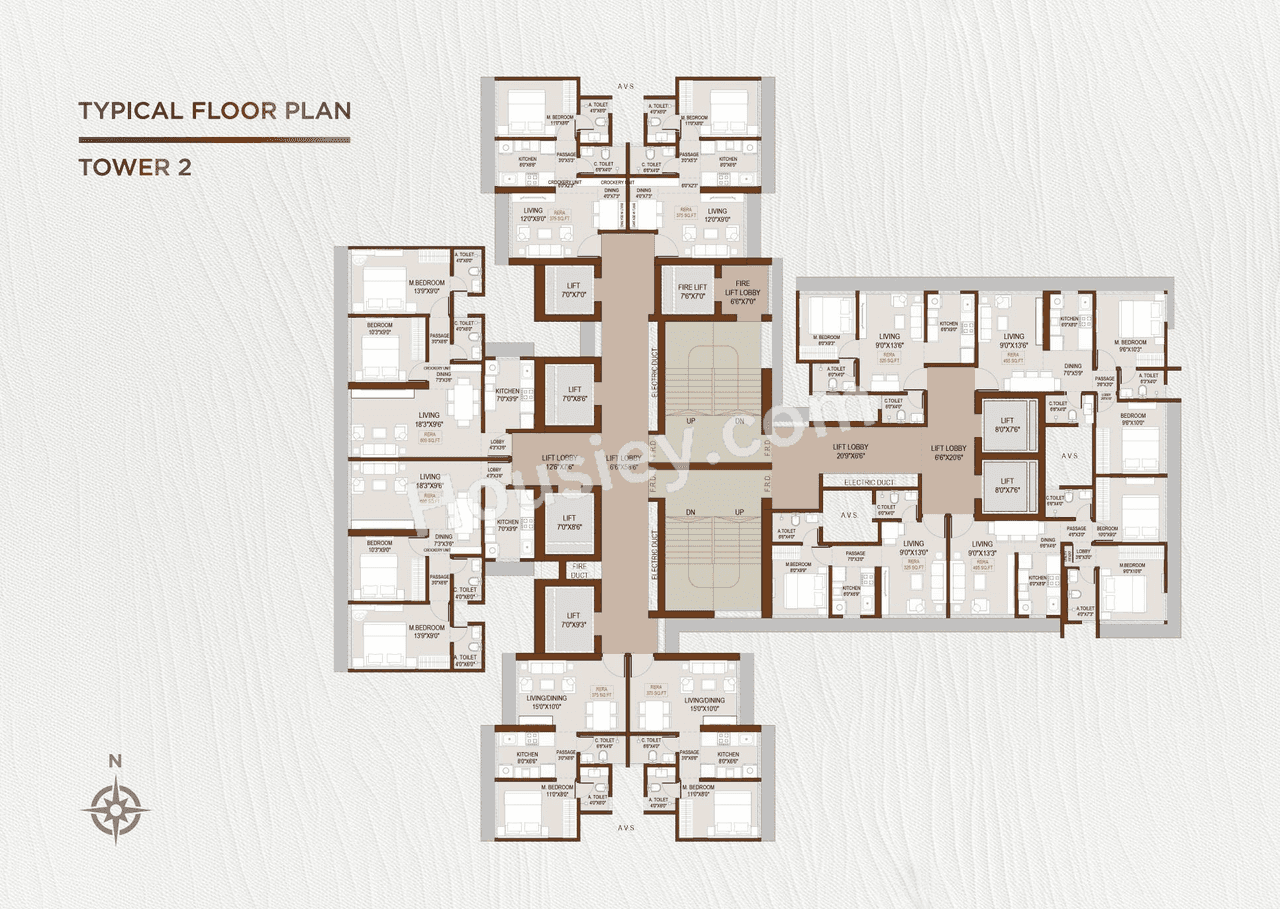 DGS Sheetal Sahyog Floor plan 3
