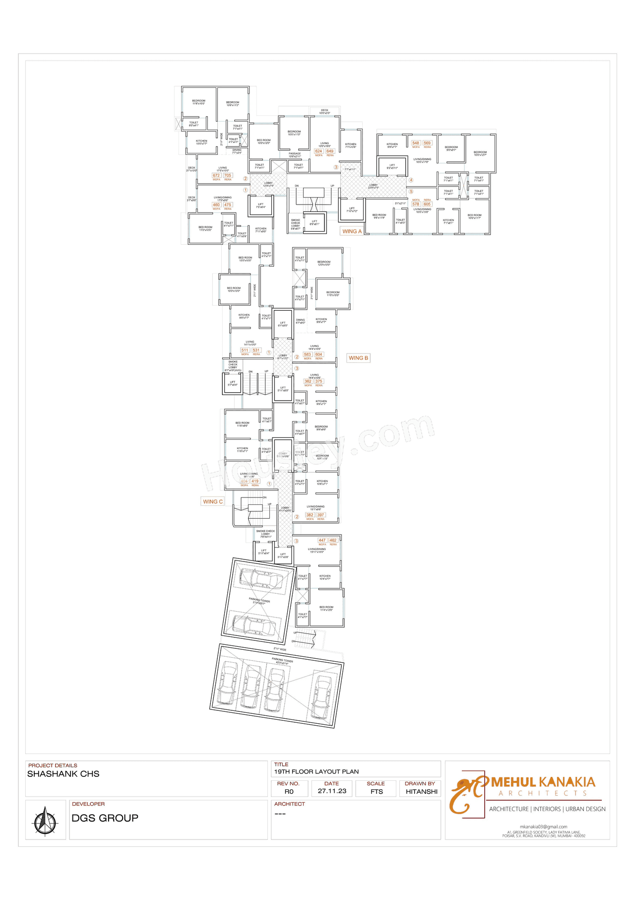 DGS Sheetal Shashank Floor plan 2