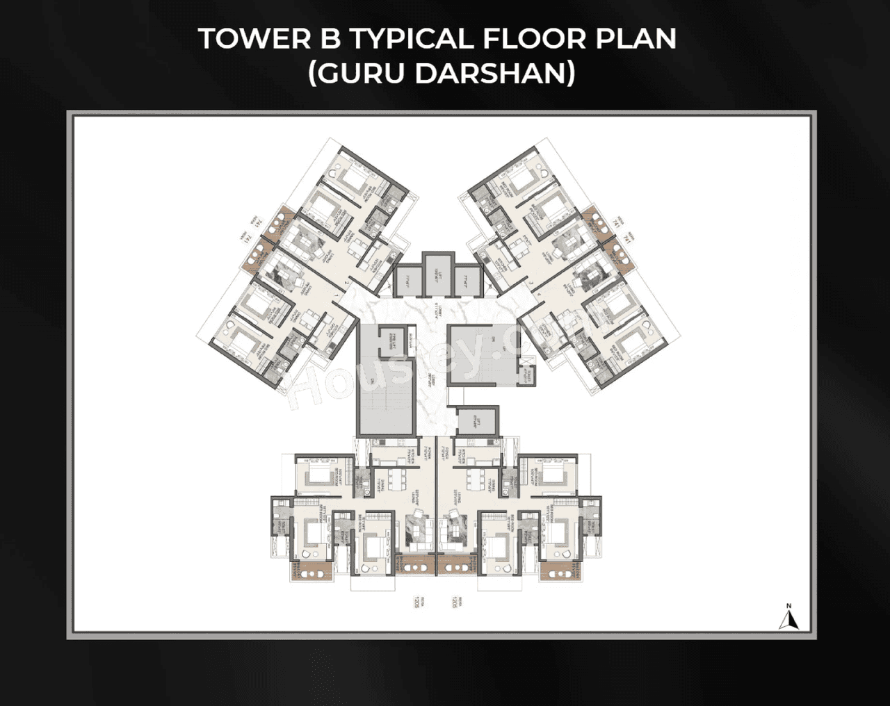 DGS Sheetal Sky Floor Plan
