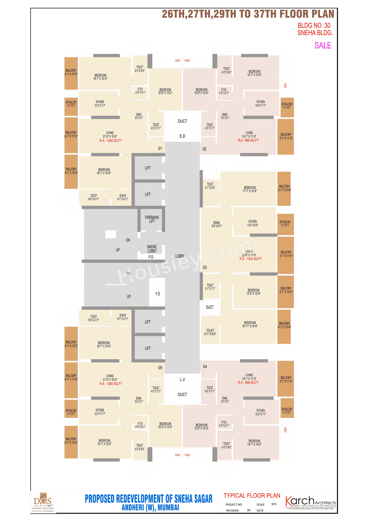 DGS Sheetal Sneha Sagar Floor Plan