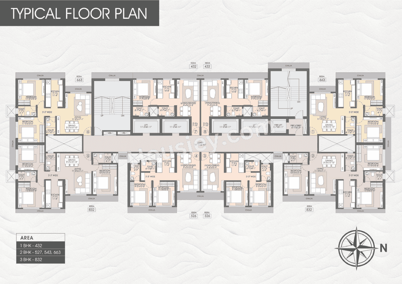 DGS Sheetal Tapovan Deep Floor Plan
