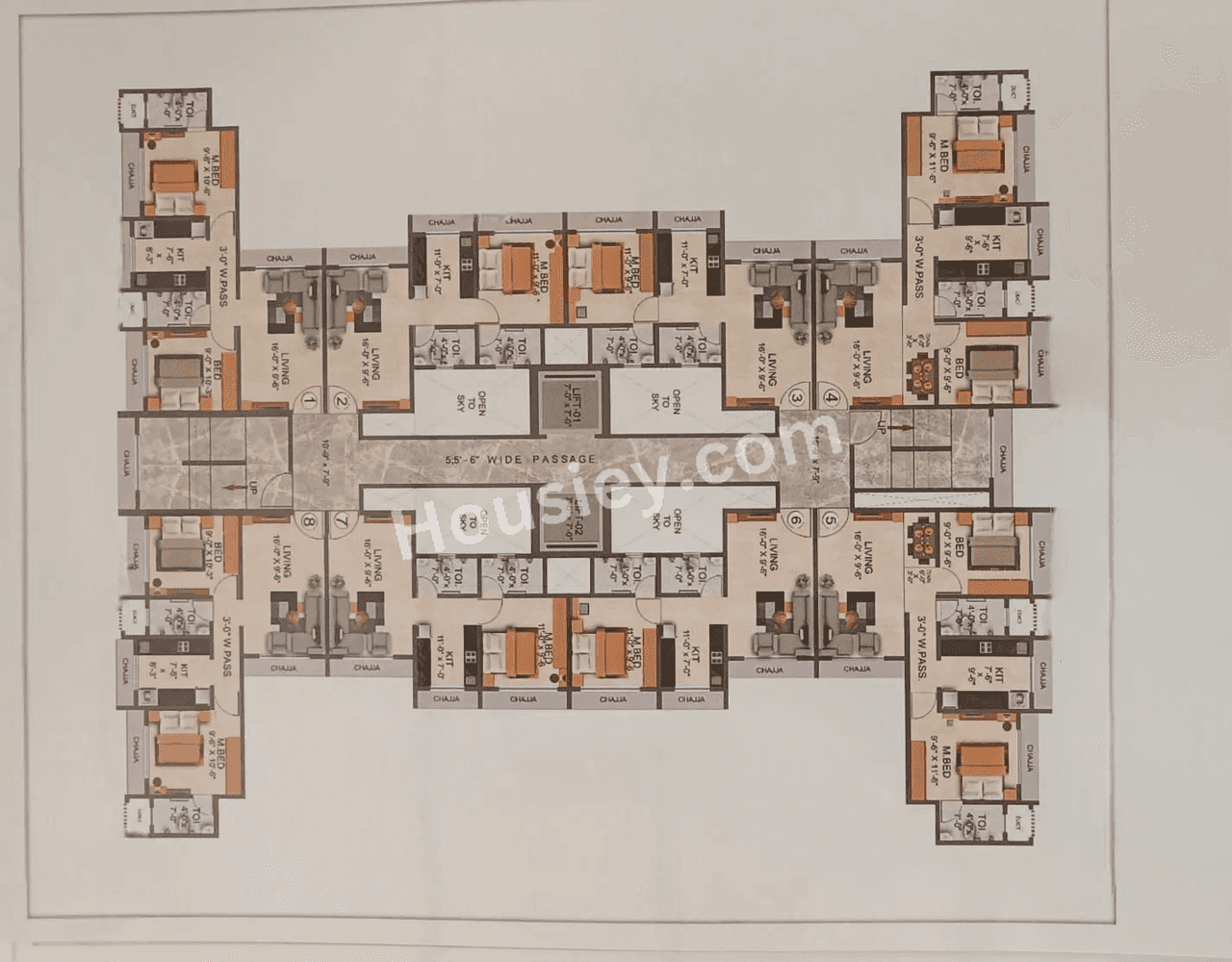 DGS Sheetal Utsav Phase 2 Floor Plan