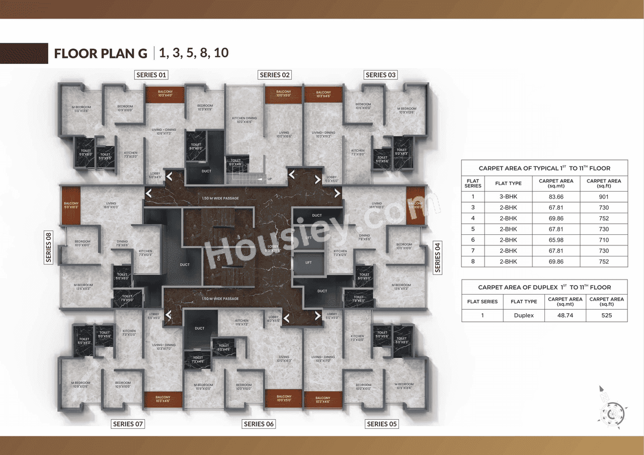 Dhanlaxmi Evana Homes Floor plan 3
