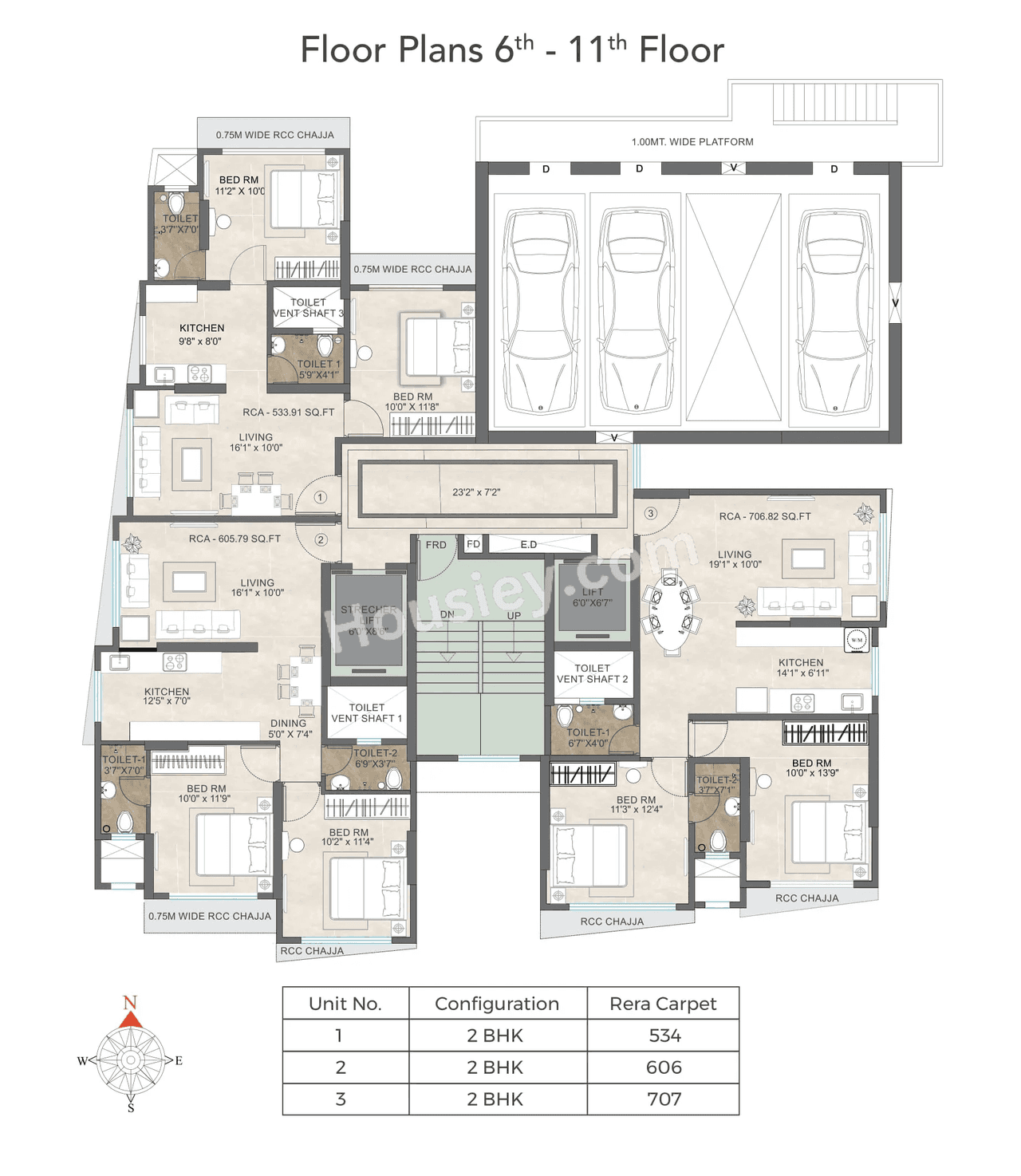 Dhariwal Ashirwad Avenue Floor plan 1